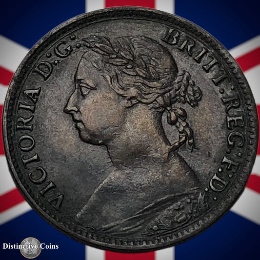 Great Britain 1884 Farthing 1/4d GB4088