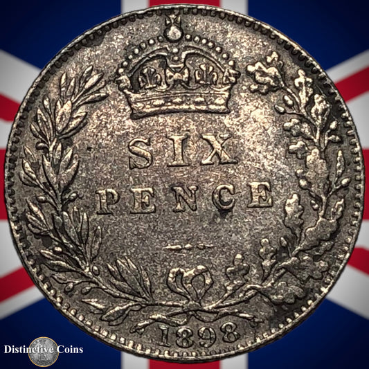 Great Britain 1898 Six Pence GB2794