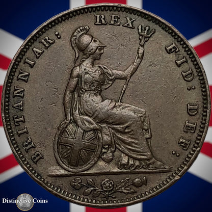 Great Britain 1831 Farthing 1/4d GB3362