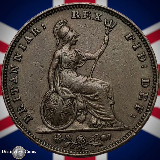 Great Britain 1831 Farthing 1/4d GB3362