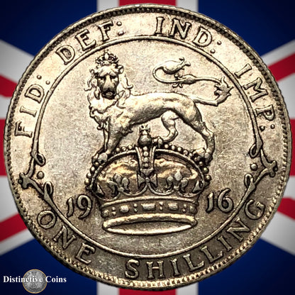 Great Britain 1916 One Shilling GB0971