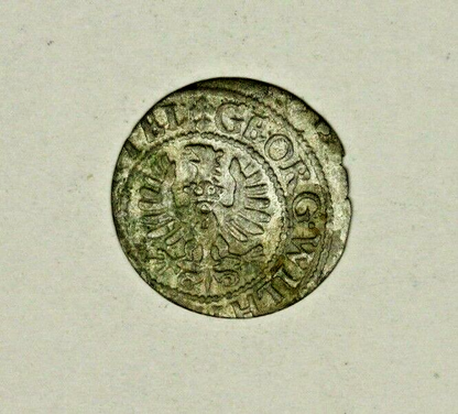 Germany Brandenburg Silver Solidus 1627  VF+    A1400