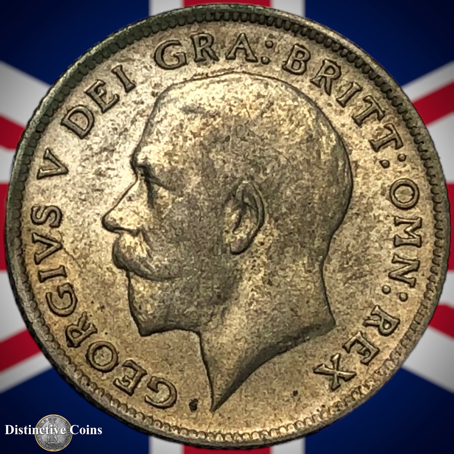 Great Britain 1922 Six Pence GB1649