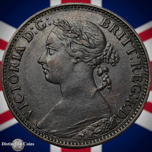 Great Britain 1893 Farthing 1/4d GB4356