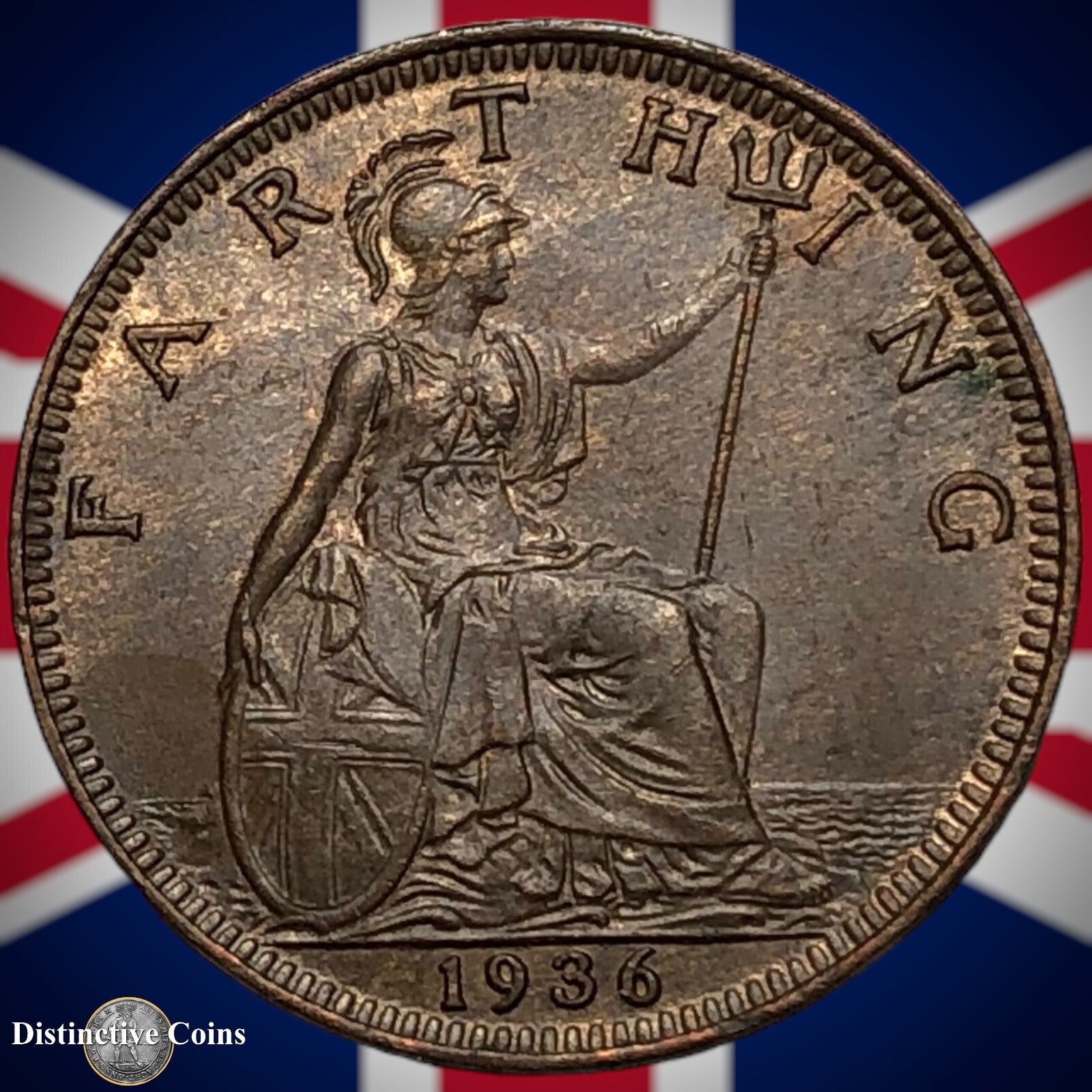 Great Britain 1936 Farthing 1/4d GB4974