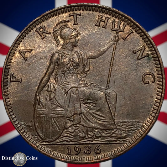 Great Britain 1936 Farthing 1/4d GB4974