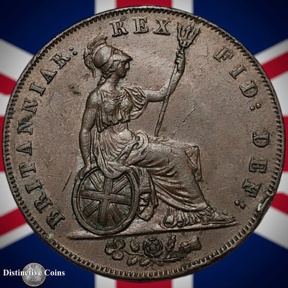 Great Britain 1826 Half Penny 1/2d GB5207