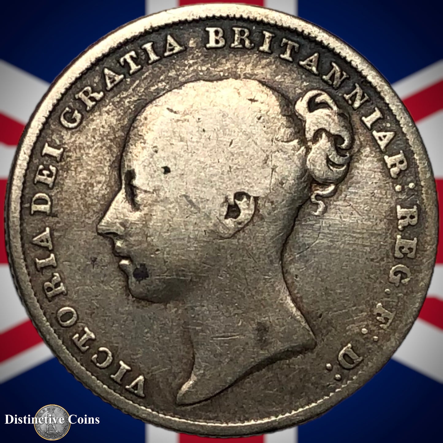 Great Britain 1839 British One Shilling GB0160