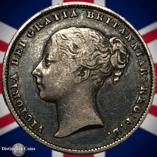 Great Britain 1864 British One Shilling GB0271