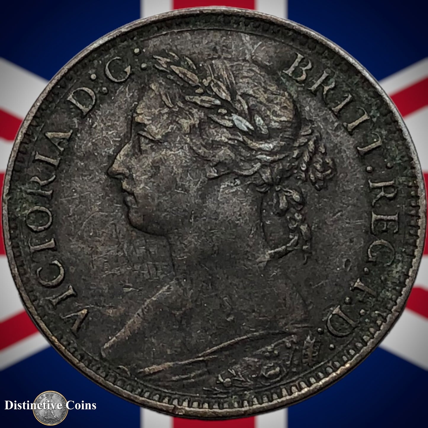 Great Britain 1881 H Farthing 1/4d GB3890