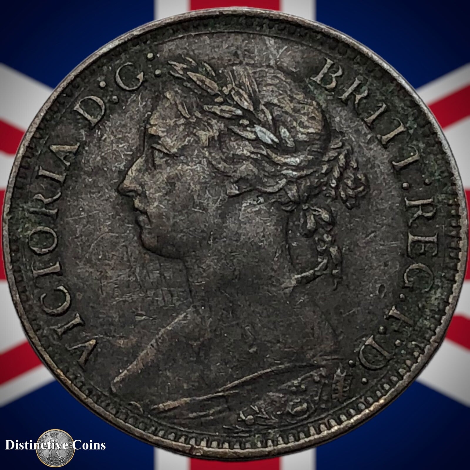 Great Britain 1881 H Farthing 1/4d GB3890