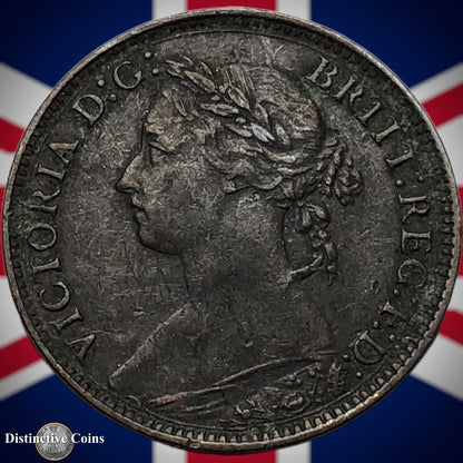 Great Britain 1881 H Farthing 1/4d GB3890
