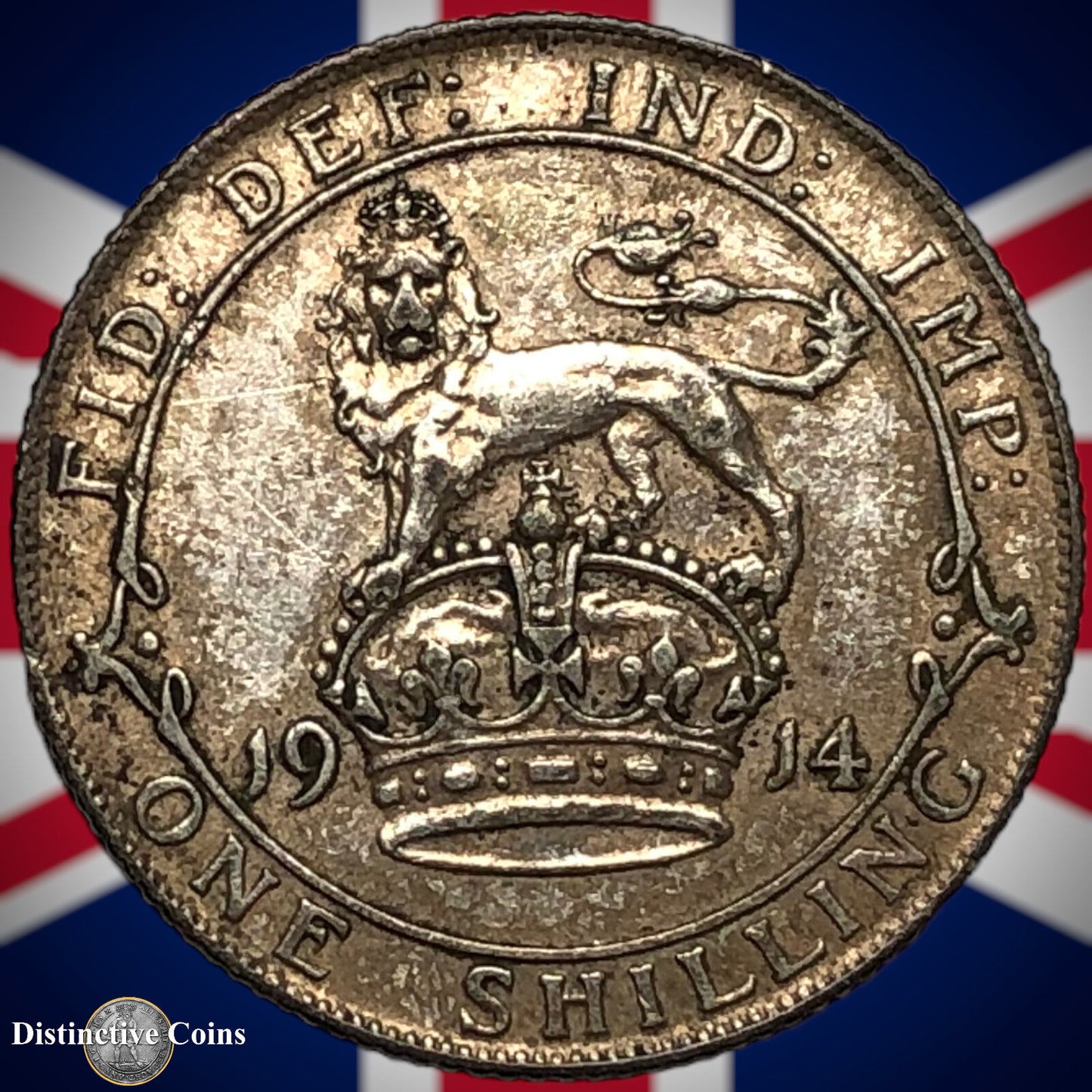 Great Britain 1914 One Shilling GB0936