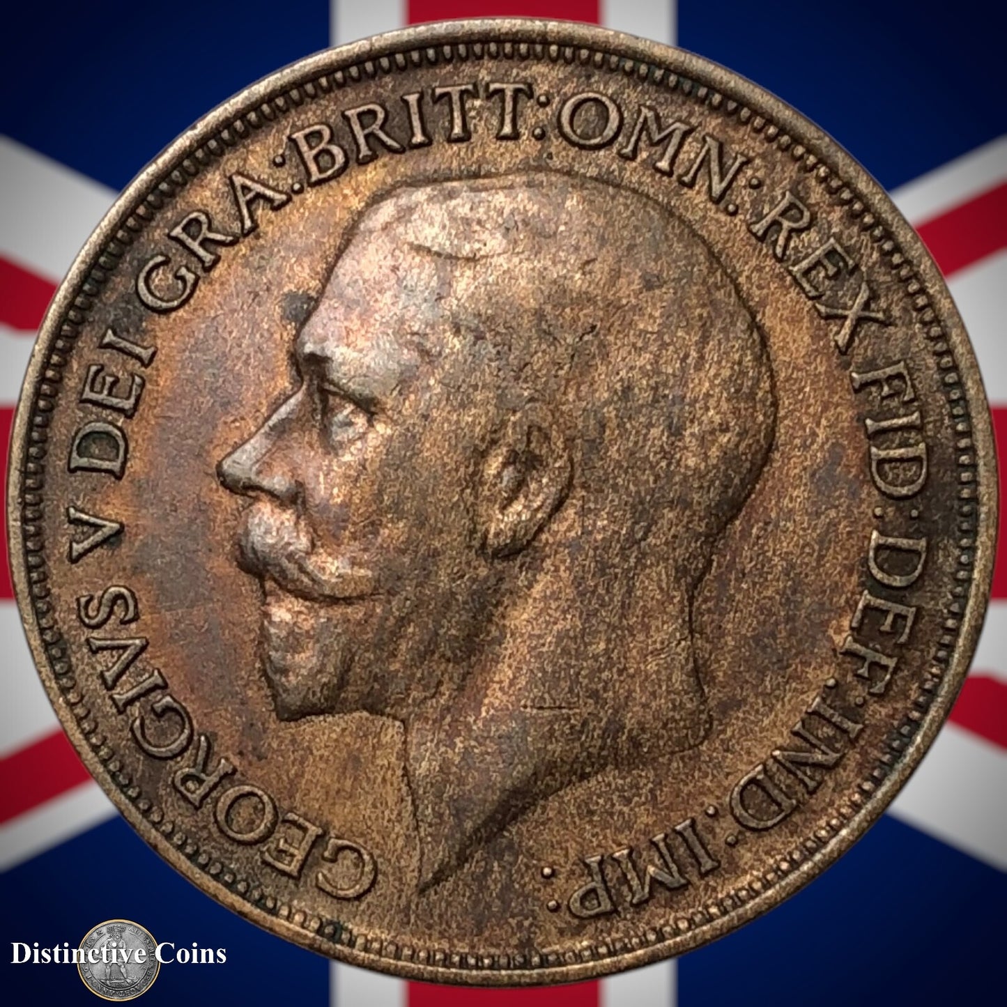 Great Britain 1913 Penny 1d GB6810
