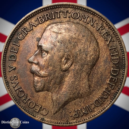 Great Britain 1913 Penny 1d GB6810