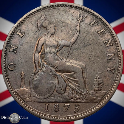 Great Britain 1875 Penny 1d GB6357