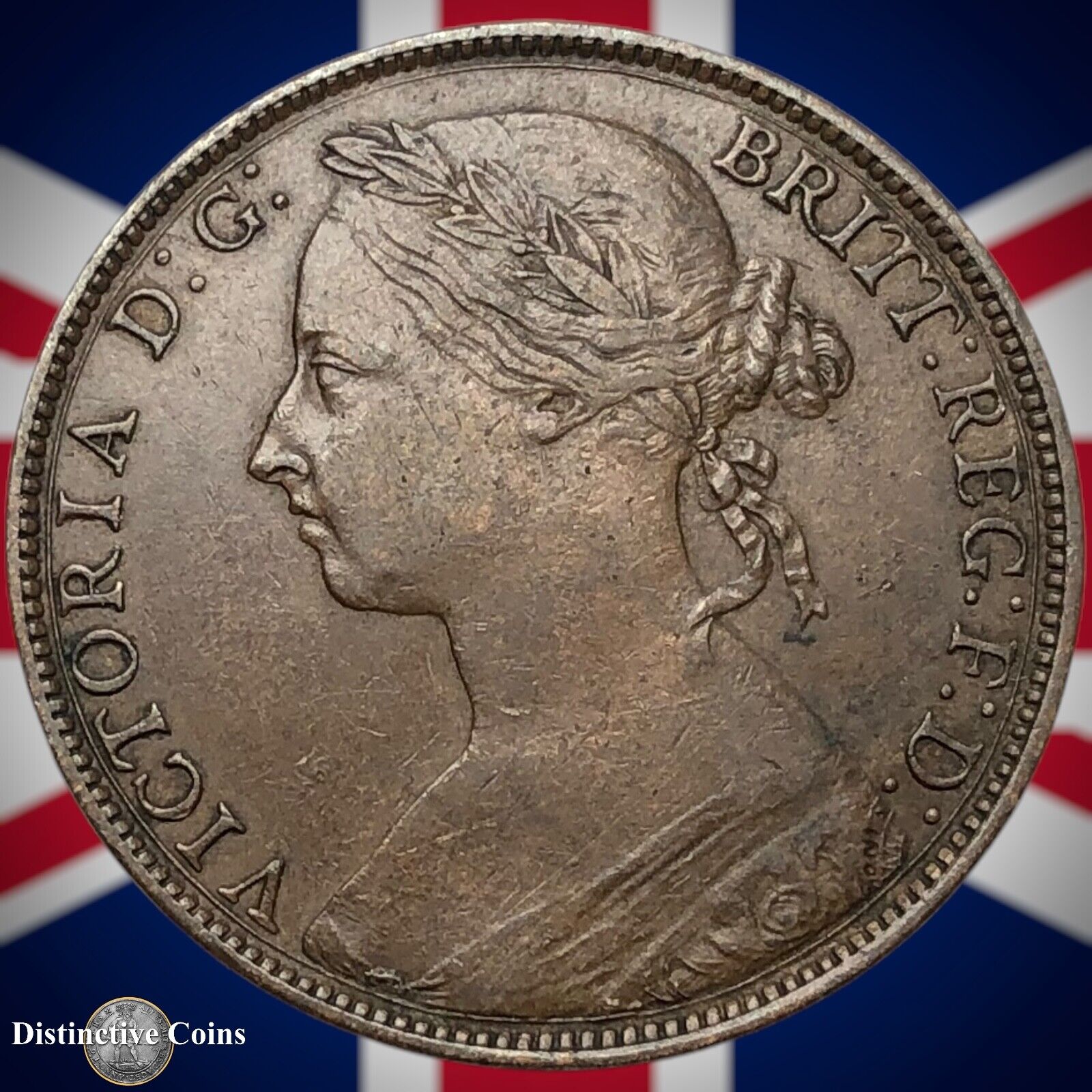 Great Britain 1882 H Penny 1d GB6439
