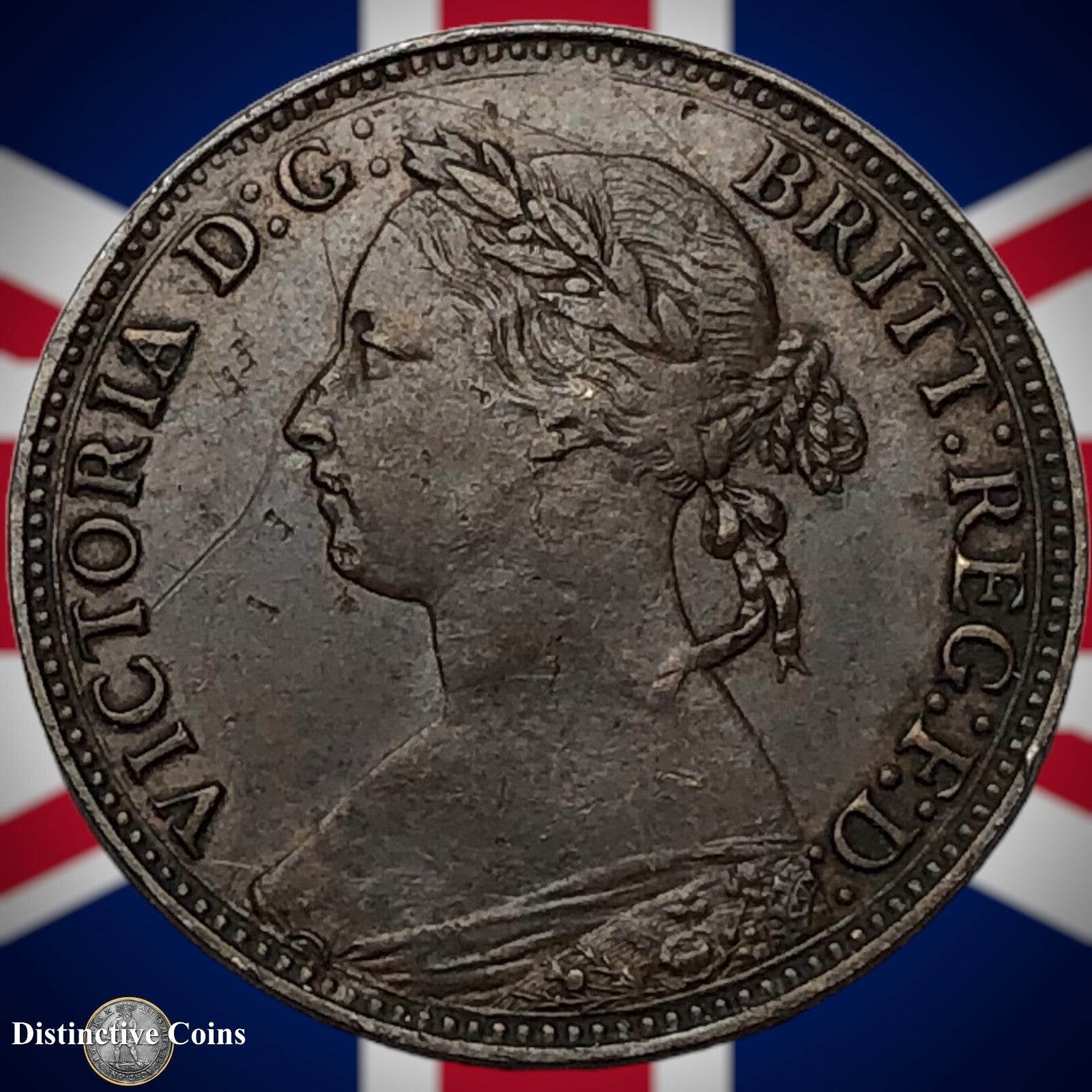 Great Britain 1881 Farthing 1/4d GB3853