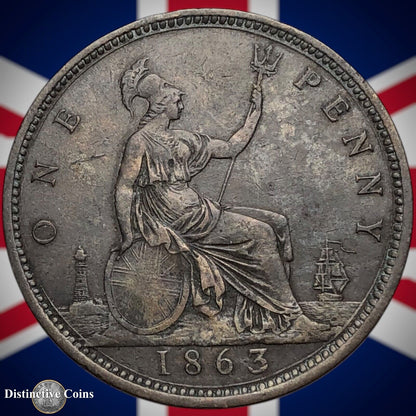 Great Britain 1863 Penny 1d GB6248