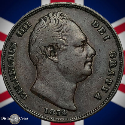 Great Britain 1834 Farthing 1/4d GB3369