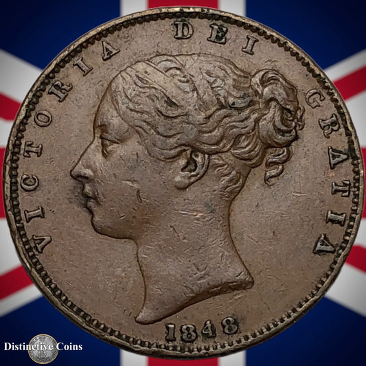 Great Britain 1848 Farthing 1/4d GB3431