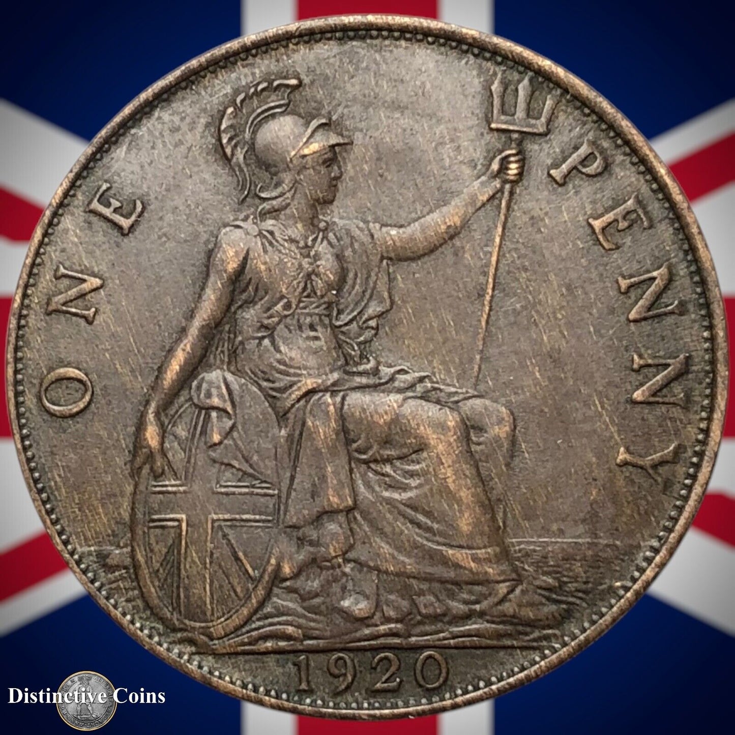 Great Britain 1920 Penny 1d GB6951