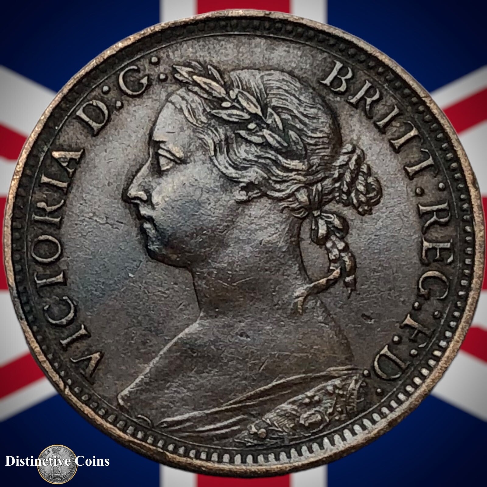 Great Britain 1888 Farthing 1/4d GB4256