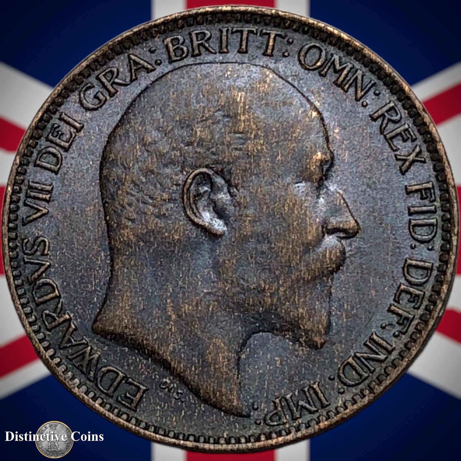 Great Britain 1909 Farthing 1/4d GB4623