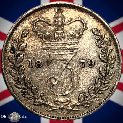 Great Britain 1879 Three Pence GB1910