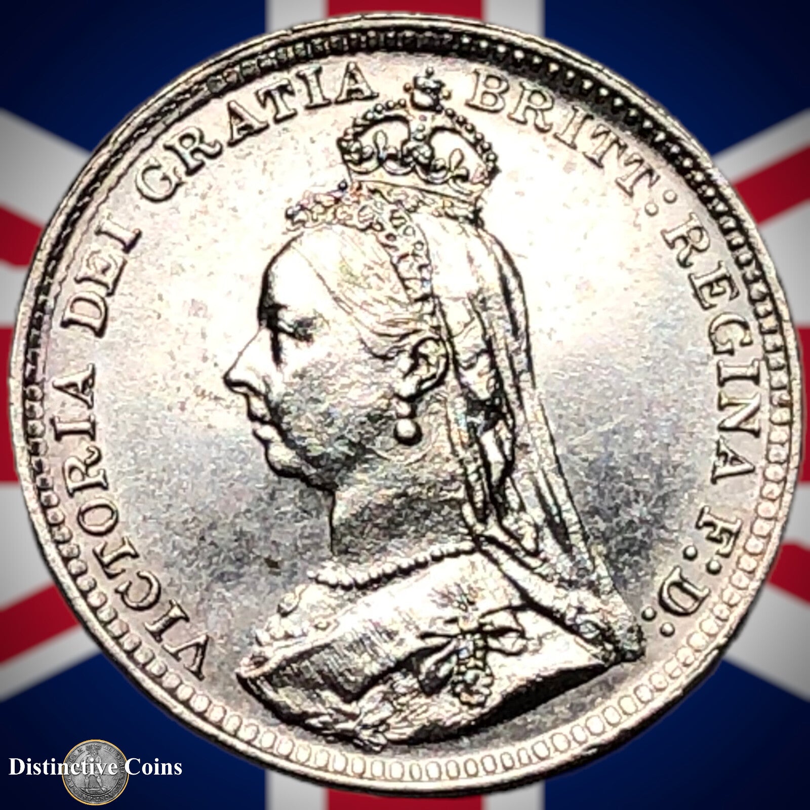 Great Britain 1890 Three Pence GB1992