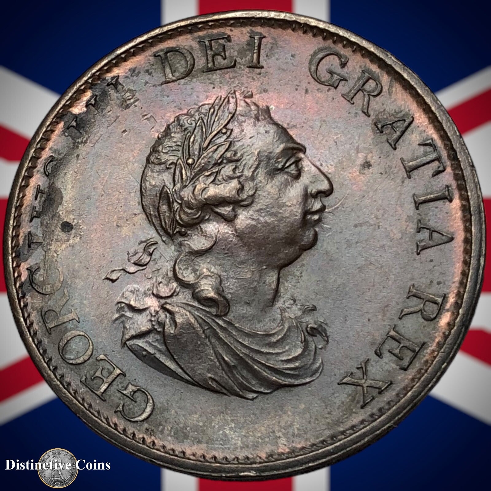 Great Britain 1799 Half Penny 1/2d GB5134
