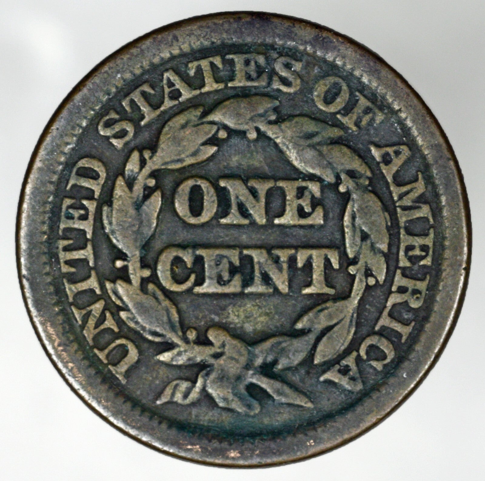 US 1848 Large Cent Porous  A3261