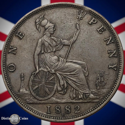 Great Britain 1882 H Penny 1d GB6434