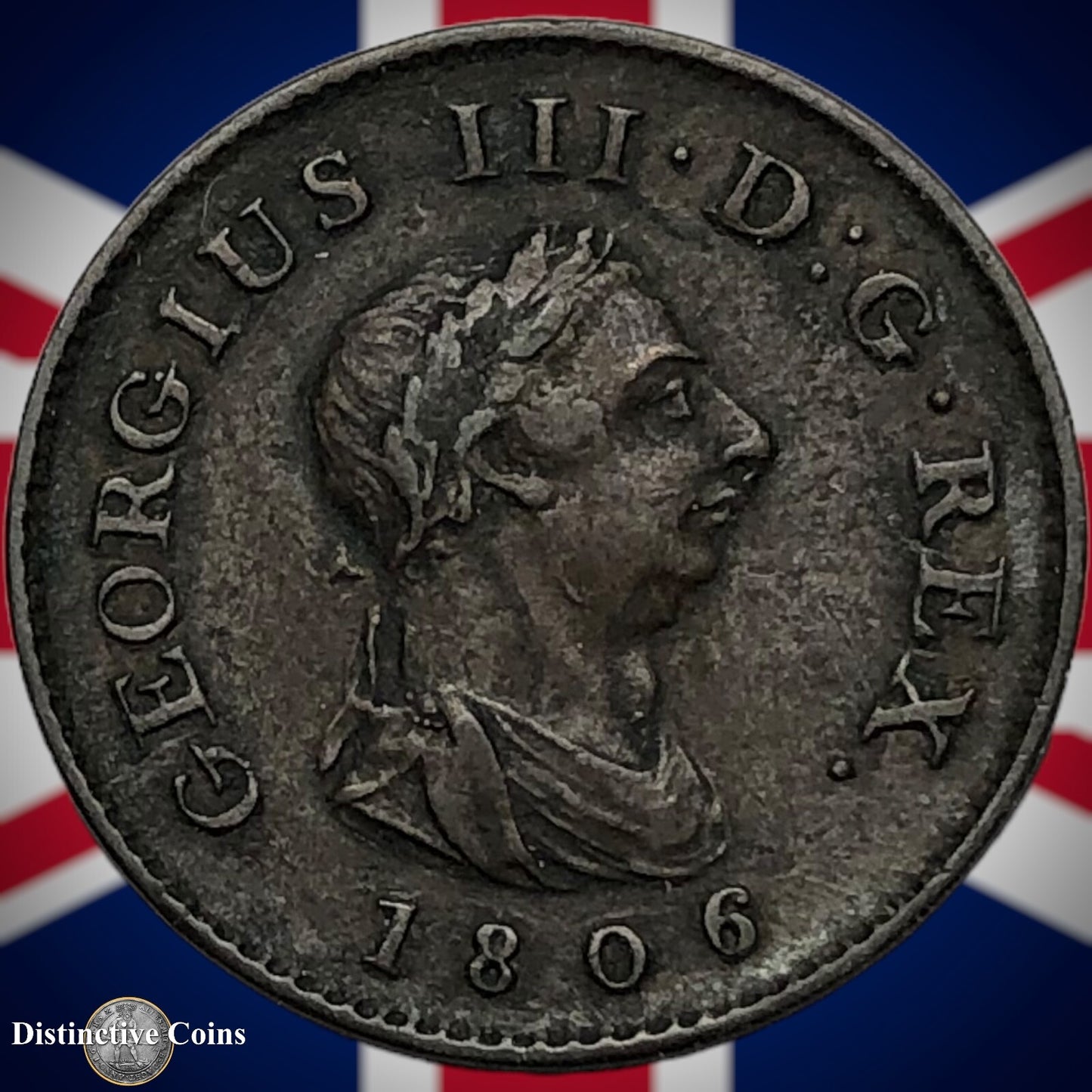 Great Britain 1806 Farthing 1/4d GB3222