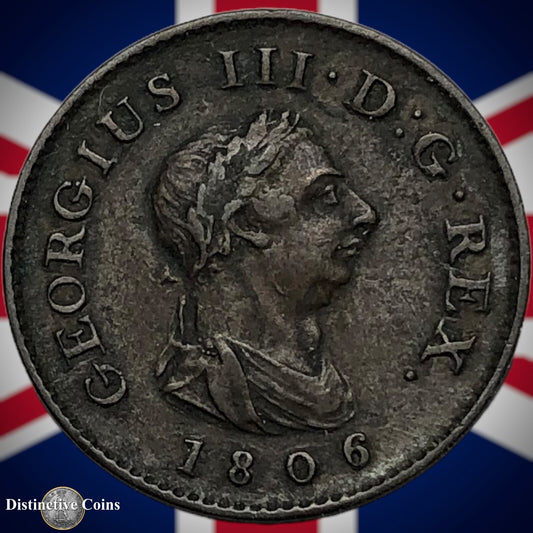 Great Britain 1806 Farthing 1/4d GB3222