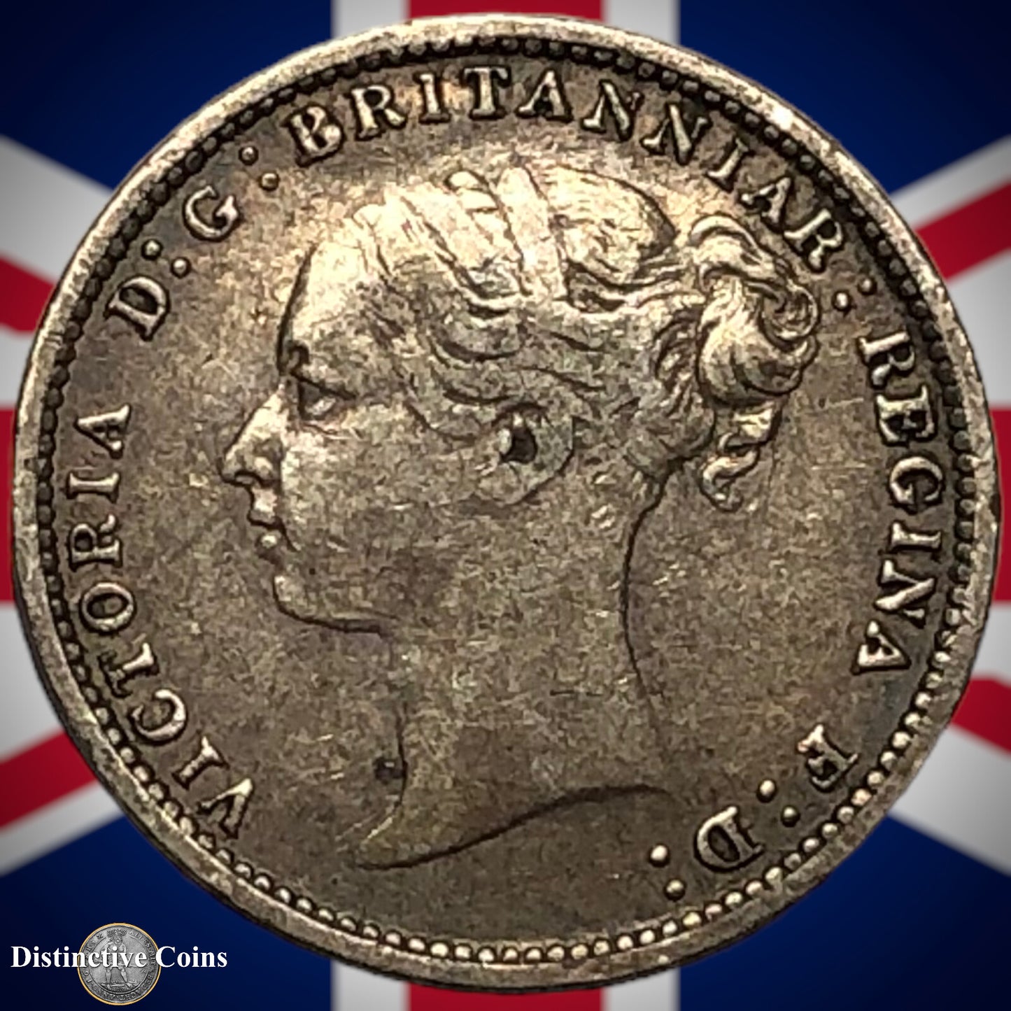 Great Britain 1886 Three Pence GB1950