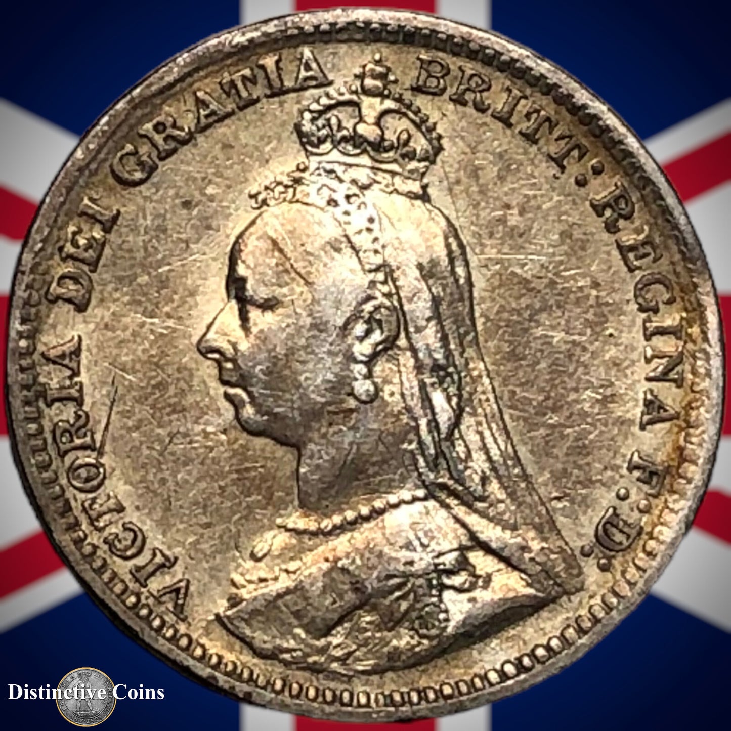 Great Britain 1893 Three Pence GB2010