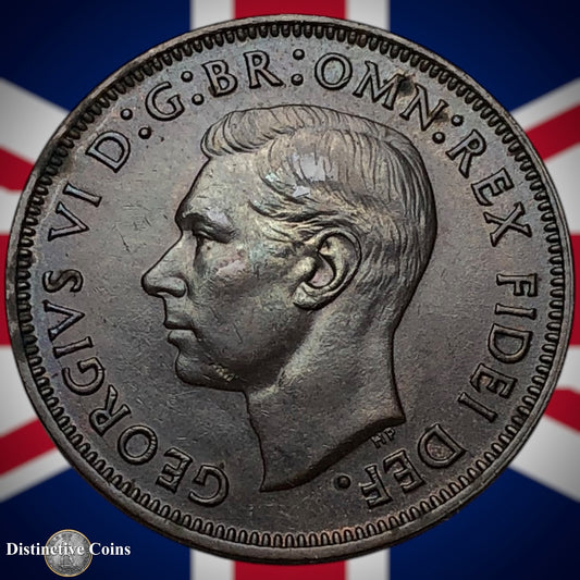 Great Britain 1951 Half Penny 1/2d GB6075