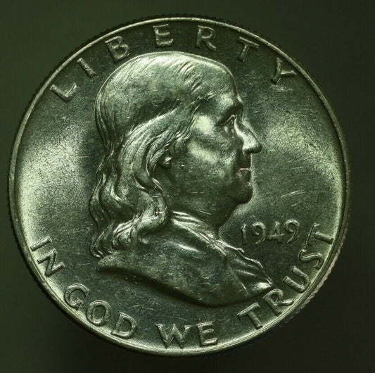 1949 P Franklin Half Dollar United States U061