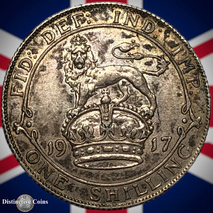 Great Britain 1917 One Shilling GB0993