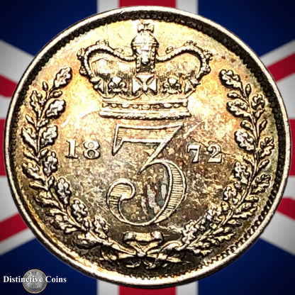 Great Britain 1872 Three Pence GB1854