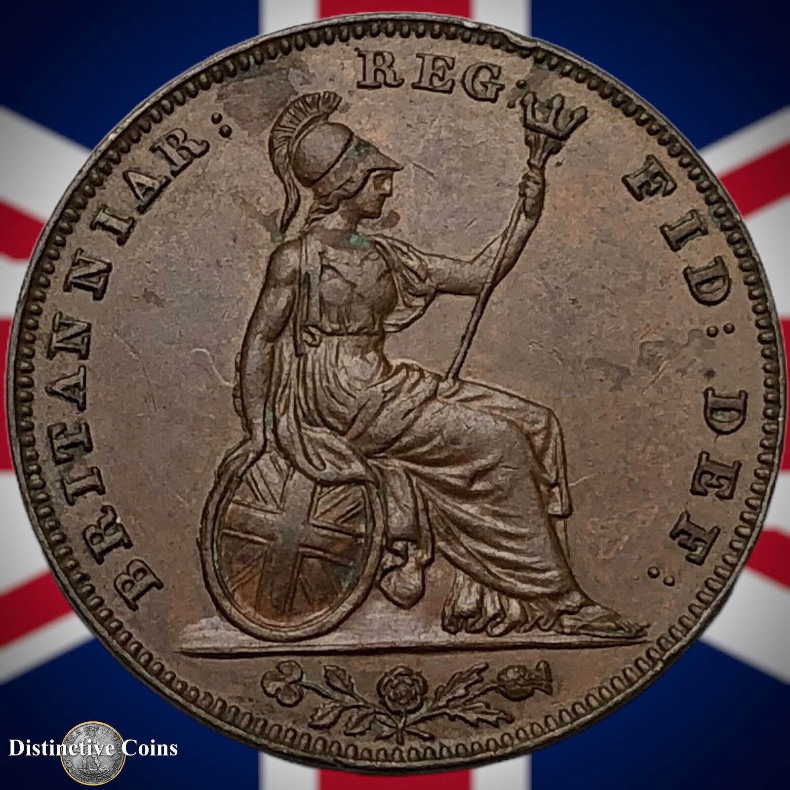 Great Britain 1841 Farthing 1/4d GB3405