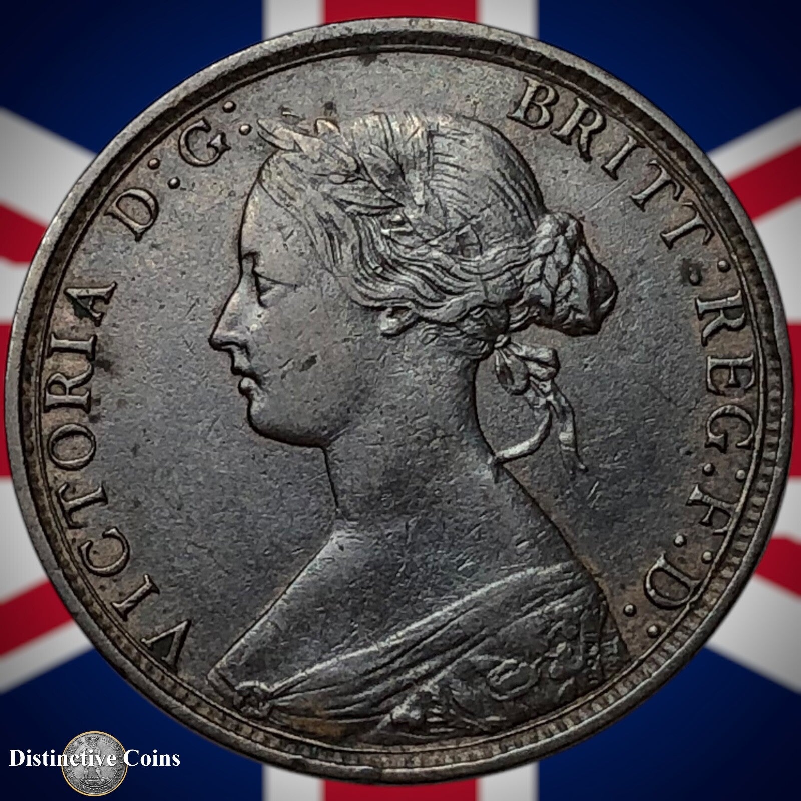 Great Britain 1863 Half Penny 1/2d GB5454