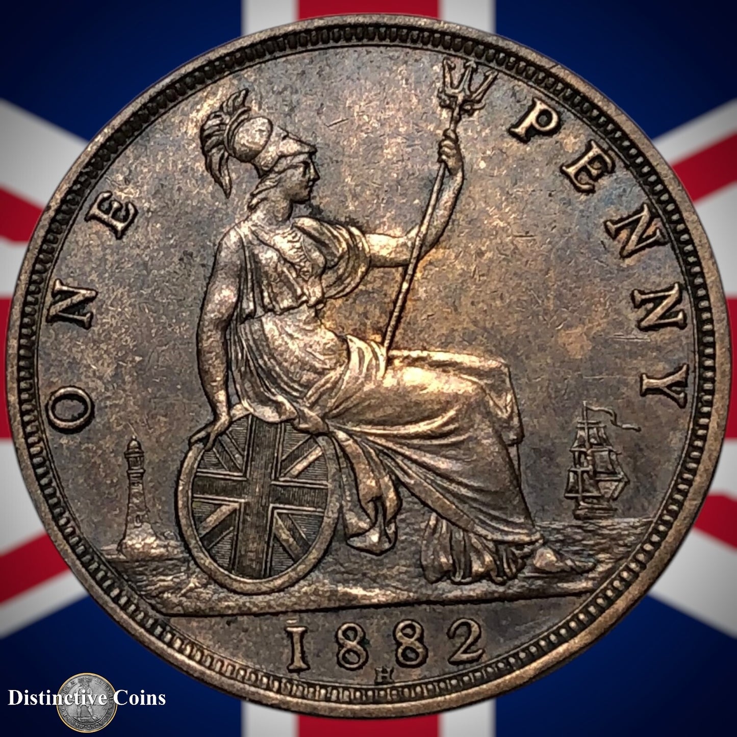 Great Britain 1882 H Penny 1d GB6427