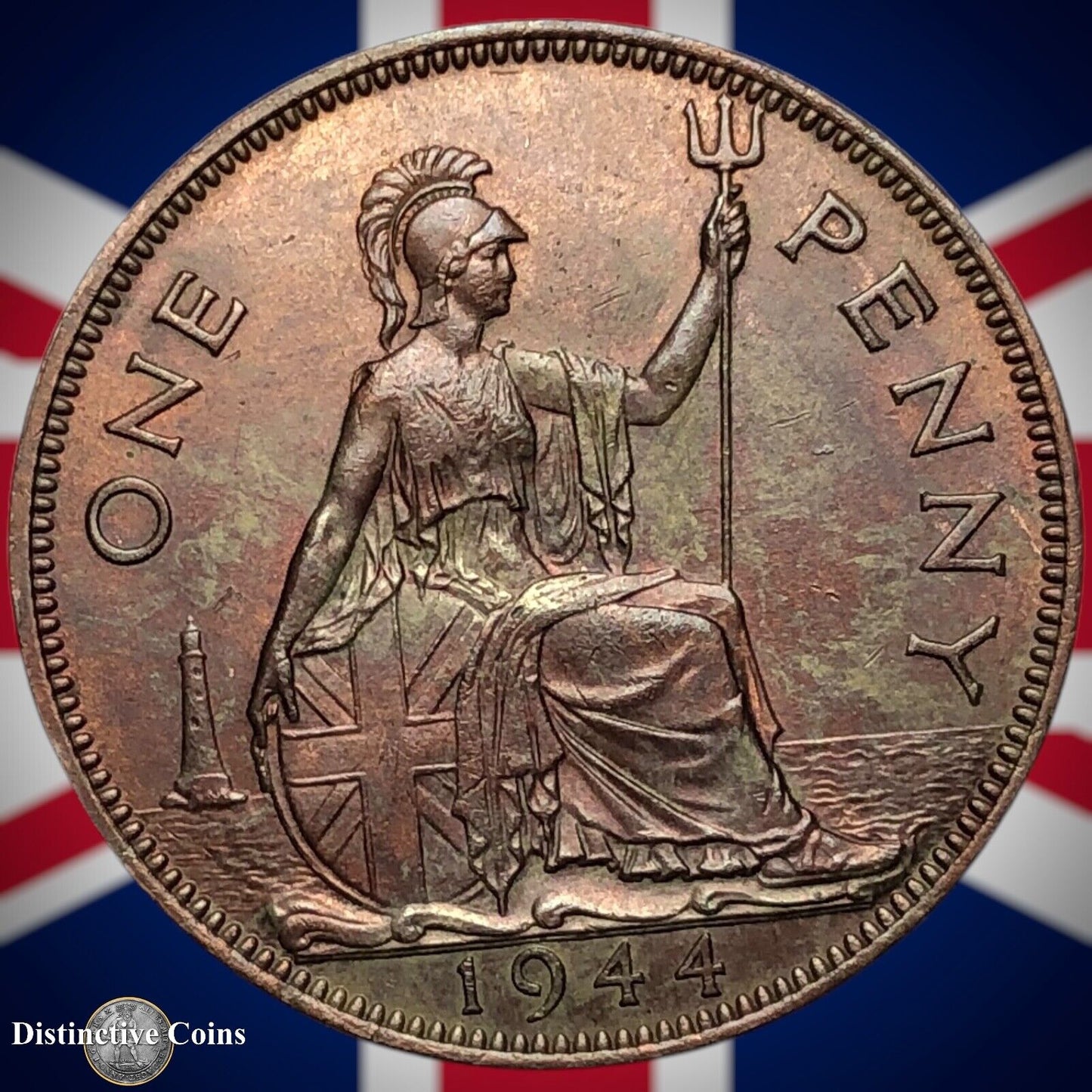 Great Britain 1944 Penny 1d GB7269