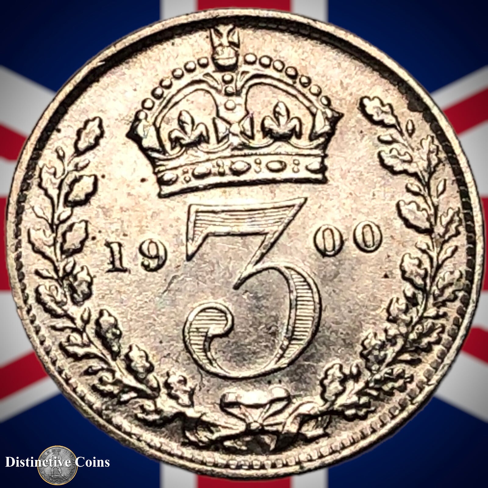 Great Britain 1900 Three Pence GB2074