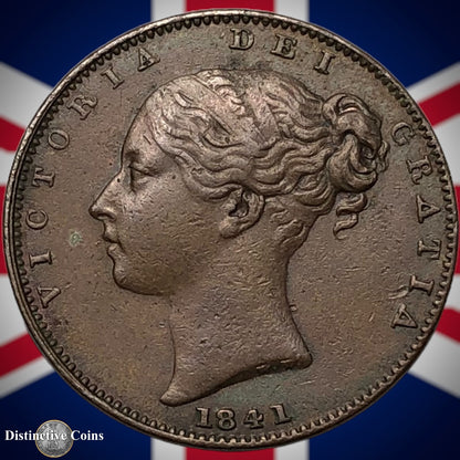 Great Britain 1841 Farthing 1/4d GB3403