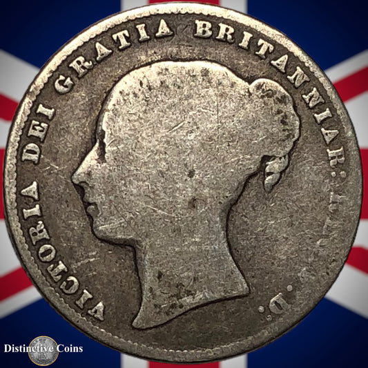 Great Britain 1859 British One Shilling GB0240