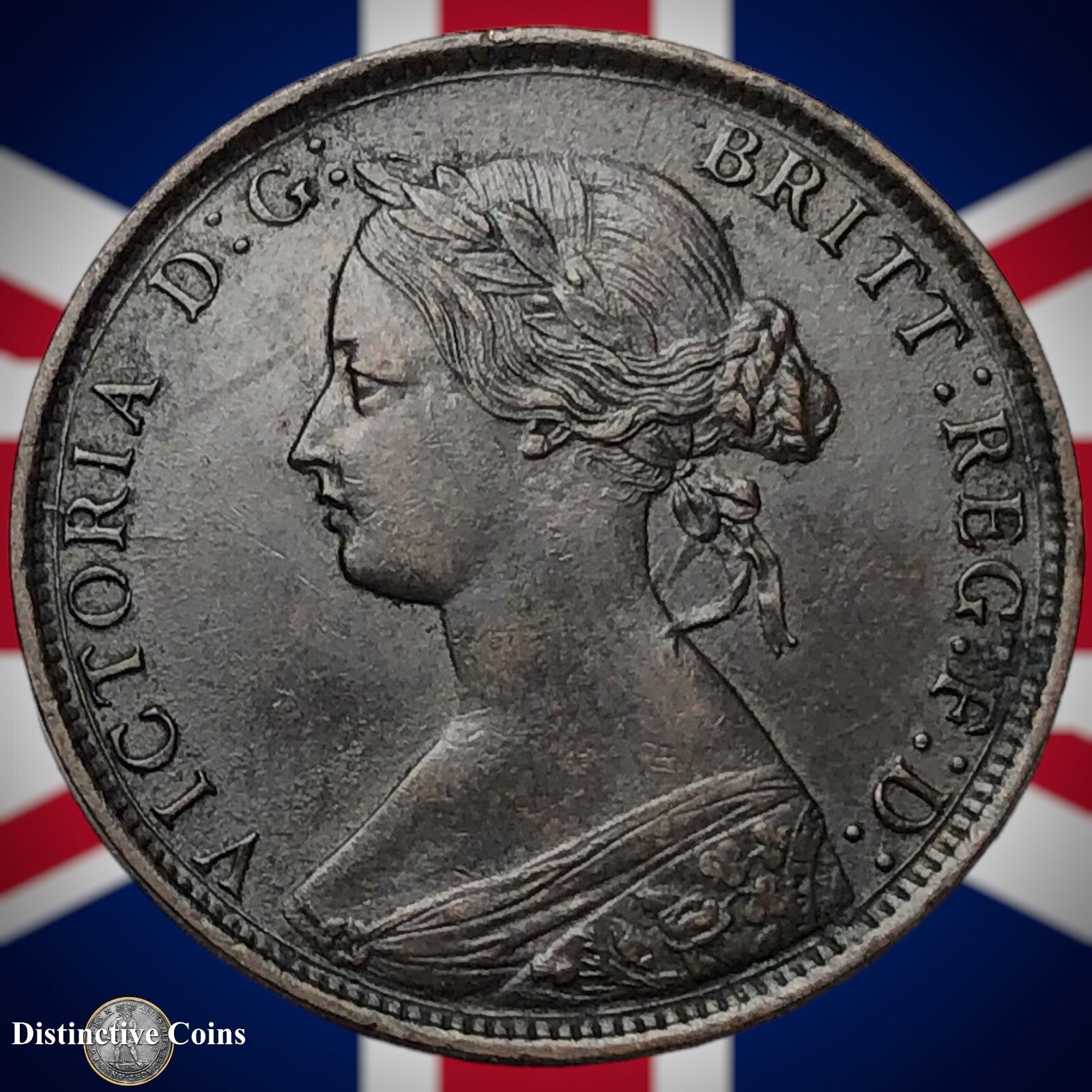 Great Britain 1862 Half Penny 1/2d GB5427