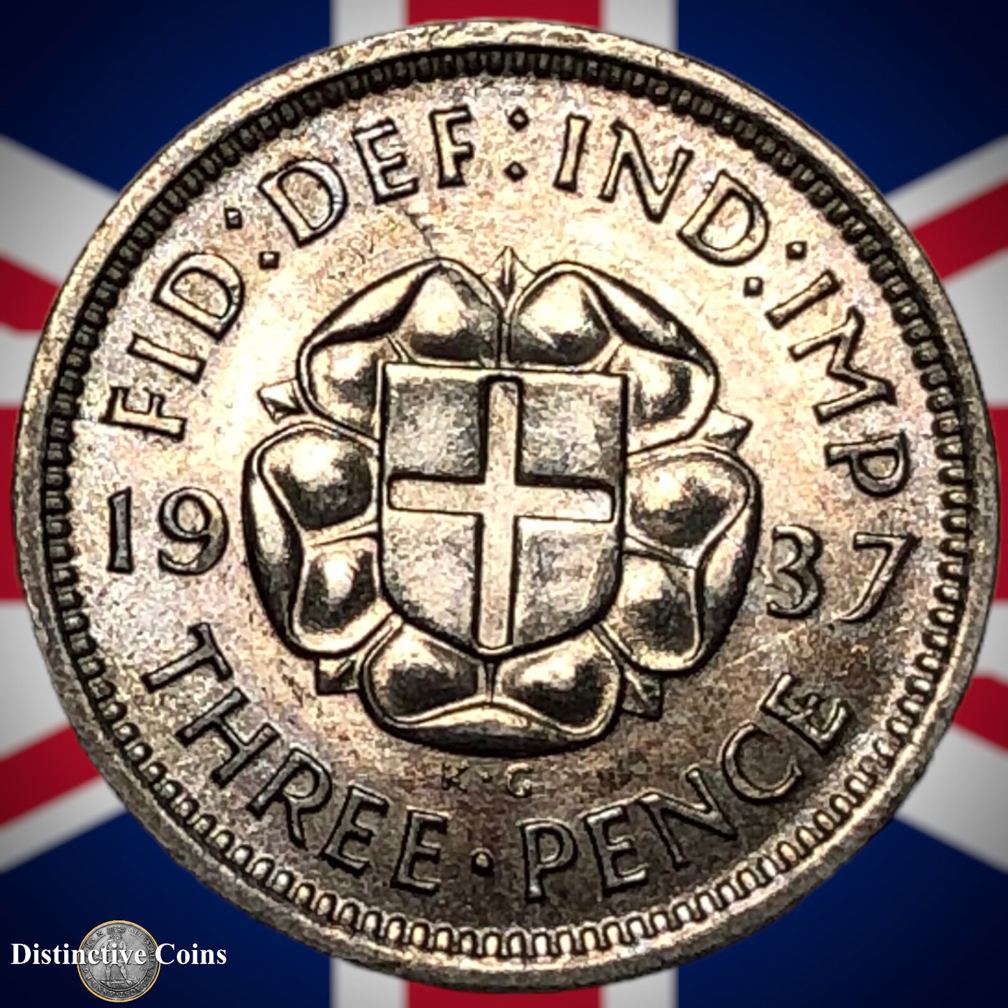 Great Britain 1937 Three Pence GB2296